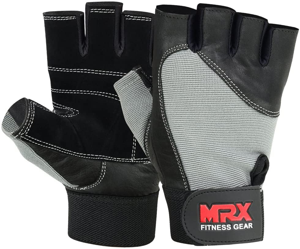 Weight Lifting Gloves Gym Training Bodybuilding Fitness Glove Workout Men & Women Purple XL