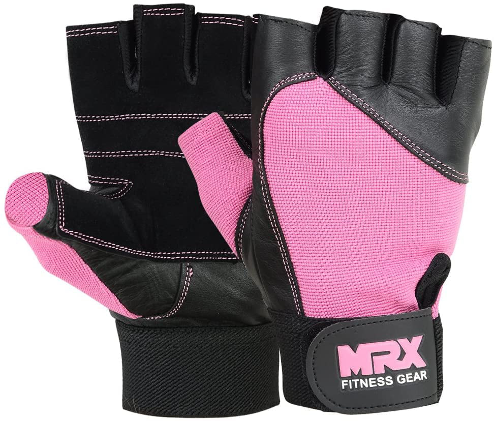 Weight Lifting Gloves Gym Training Bodybuilding Fitness Glove Workout Men & Women Black S
