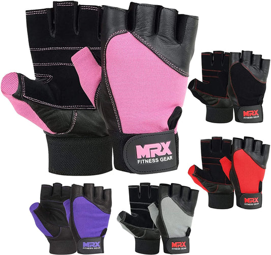 Weight Lifting Gloves Gym Training Bodybuilding Fitness Glove Workout Men & Women Black S